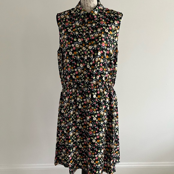 NWOT Never Worn Tory Burch Silk Sleeveless Short Dress - Picture 2 of 6